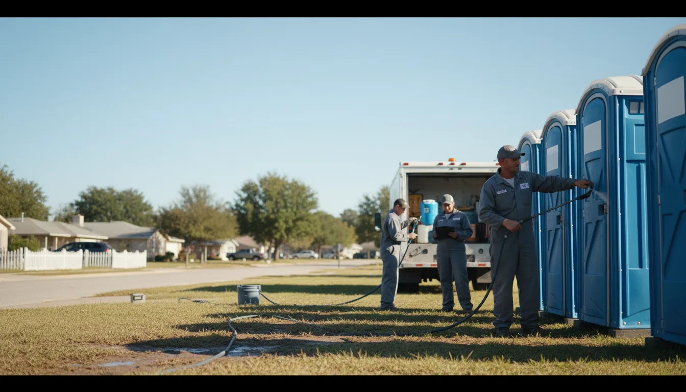Long-Term Portable Toilet Rental in Crawfordsville, AR near me